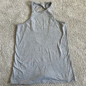 Lululemon high neck tank with open back